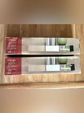 Modern Black Wall Display Shelf with Mirrored Front